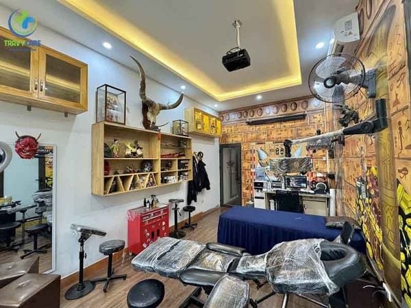 Không gian phòng xỏ khuyên tại Rio