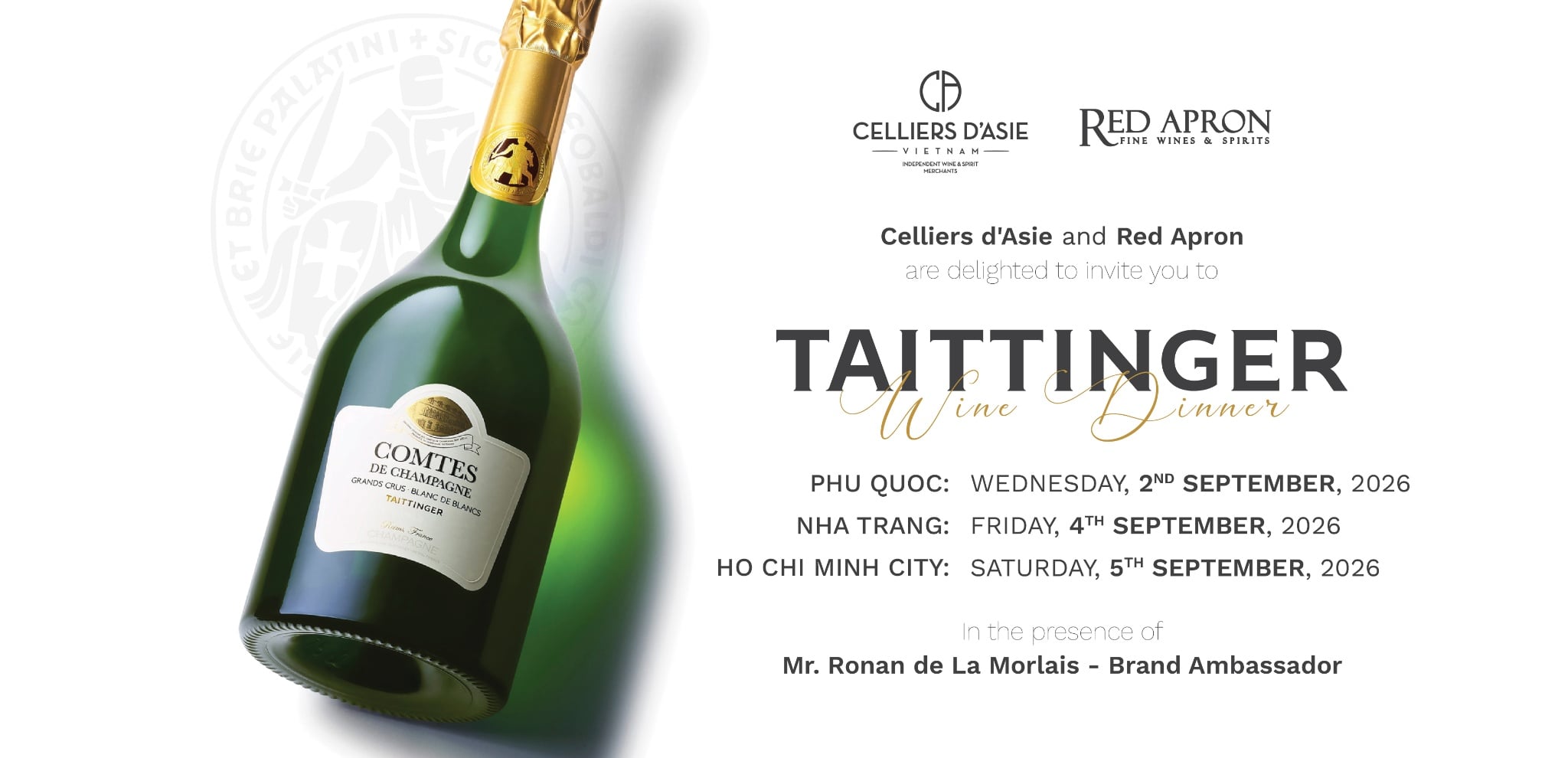 PHÚ QUỐC - TIỆC TỐI TAITTINGER | JW MARRIOTT PHU QUOC EMERALD BAY RESORT & SPA