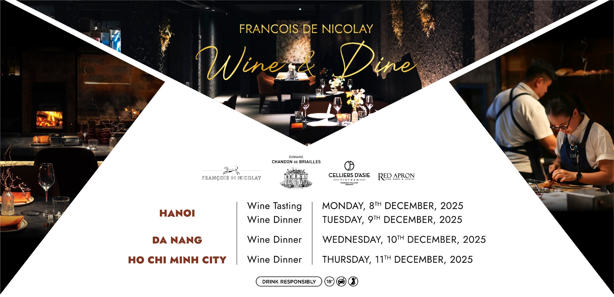 HANOI - FRANCOIS DE NICOLAY WINE TASTING | VIN HOI HANOI