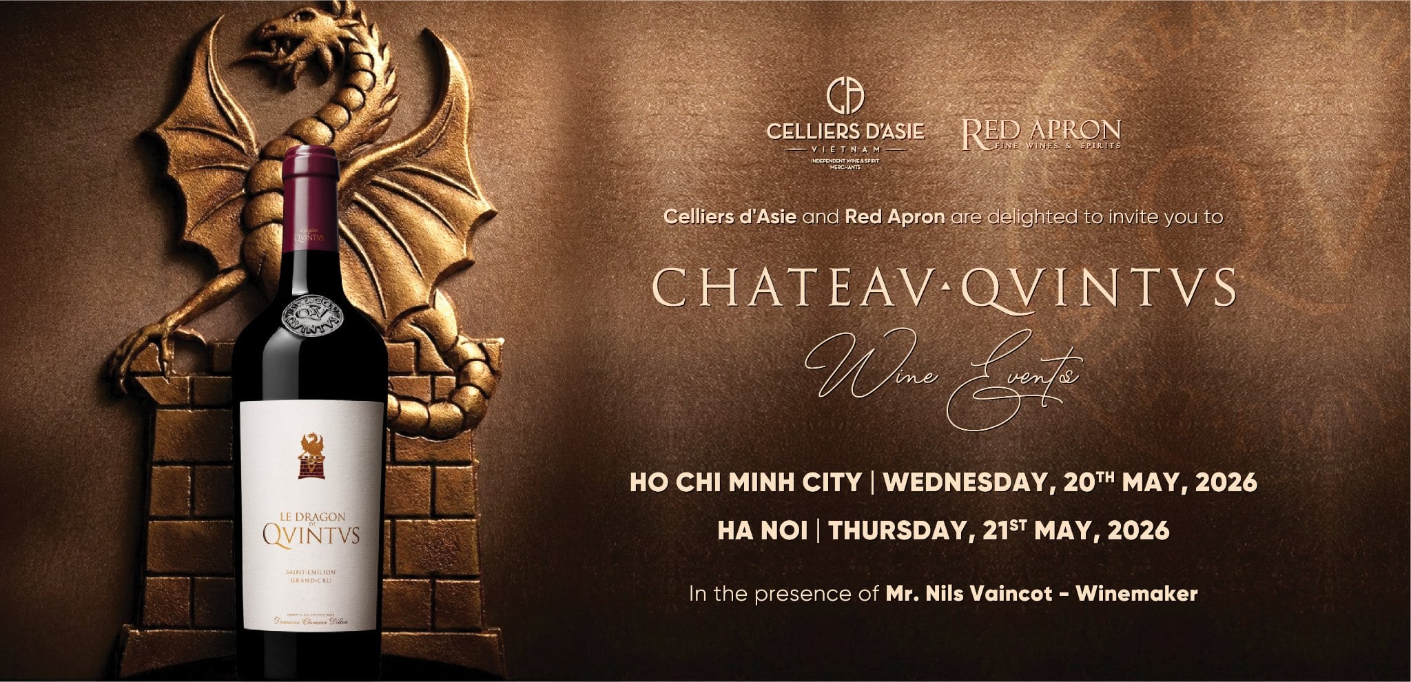 HÀ NỘI - TIỆC THỬ VANG CHATEAU QUINTUS | MELLOW SIX