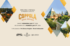 HO CHI MINH CITY - DELICATO & COPPOLA WINE DINNER | ONE RIVER - MEKONG EATERY