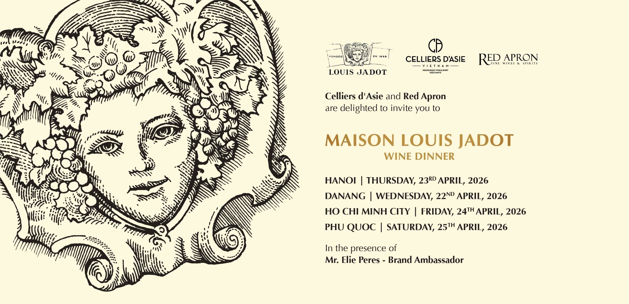 DANANG - LOUIS JADOT WINE DINNER | MOIRE HOIAN
