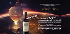 HCMC - DON MELCHOR WINE DINNER | ICON SAIGON CRUISE