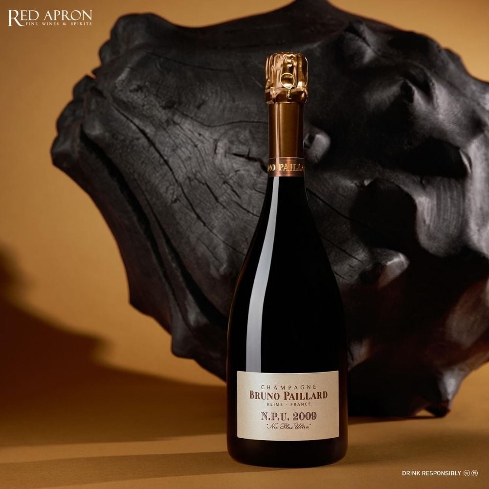Champagne Bruno Paillard vintage như Assemblage hoặc Nec Plus Ultra Extra Brut với thời gian ủ lâu năm