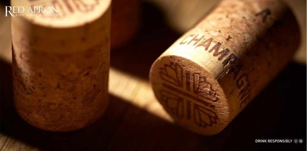 Nút chai thể hiện sự tinh tế của Champagne Labruyere