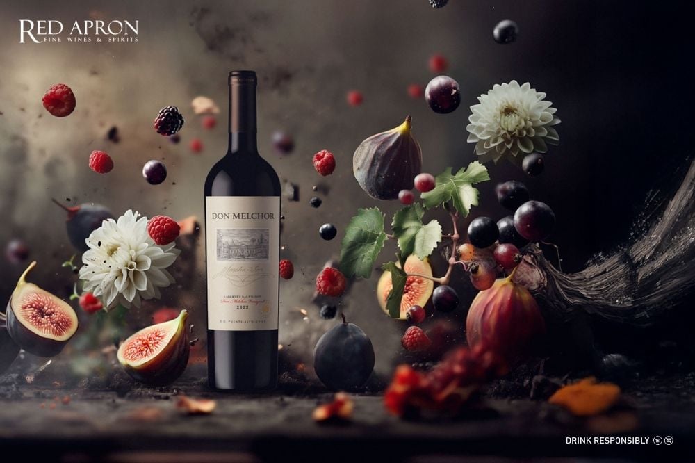 Chai rượu vang Don Melchor 2022 Cabernet Sauvignon Chile cao cấp