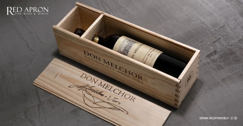 Chai Don Melchor 2018 đạt 100 điểm James Suckling