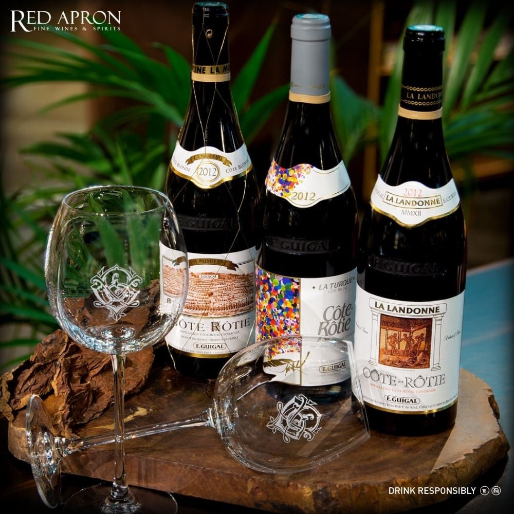 Chai Guigal Brune & Blonde Côte-Rôtie thể hiện sự cân bằng giữa sức mạnh và độ tinh tế của Syrah vùng Bắc Rhône