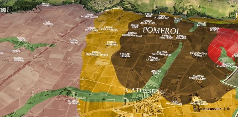 Ảnh điền trang cổ Pomerol thể hiện lịch sử làm vang và sự trỗi dậy của rượu vang Pomerol.