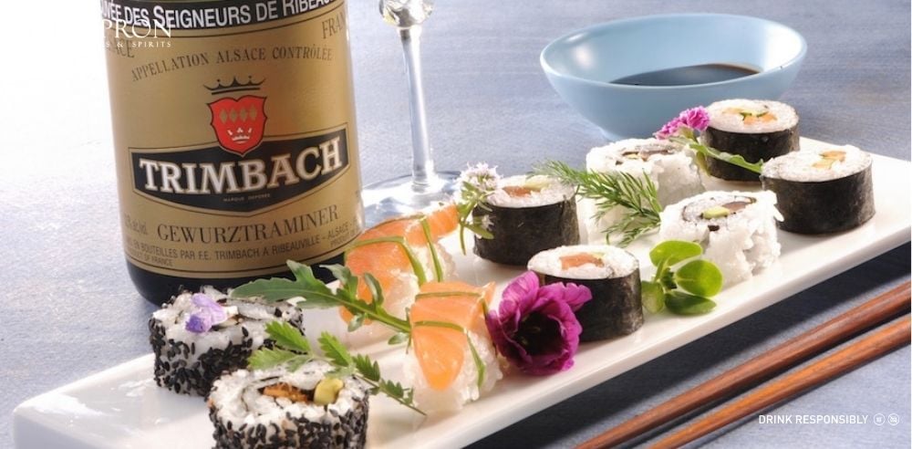 Rượu vang trắng Alsace phong cách thanh mát phù hợp hải sản và món nhẹ