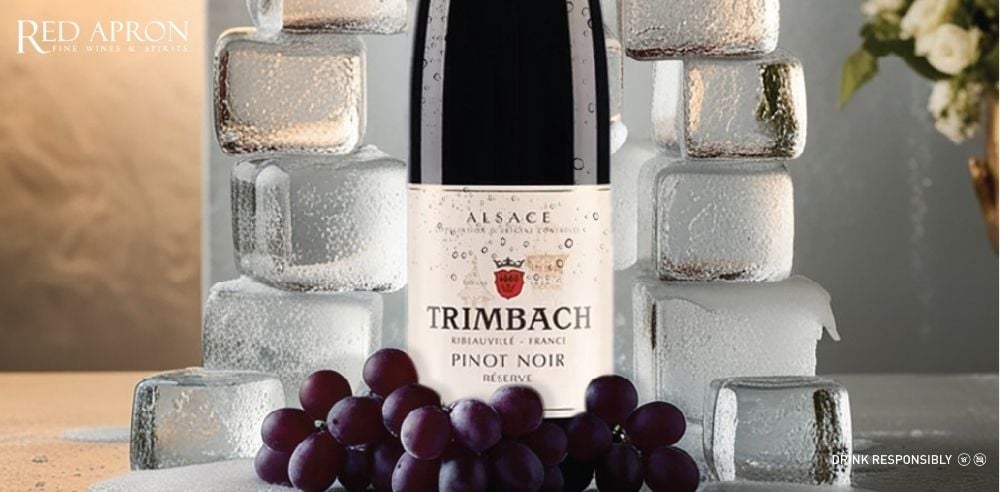 Rượu vang đỏ Alsace Pinot Noir với tannin mềm và hương trái đỏ tinh tế