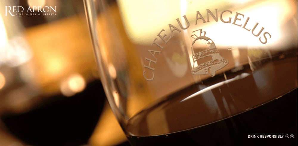 Rượu vang Château Angélus Saint-Émilion cao cấp.