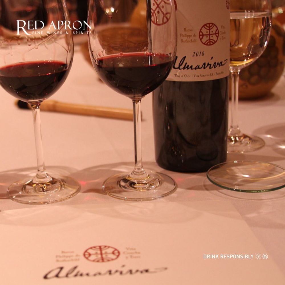 Rượu vang Almaviva Puente Alto cao cấp từ Chile.