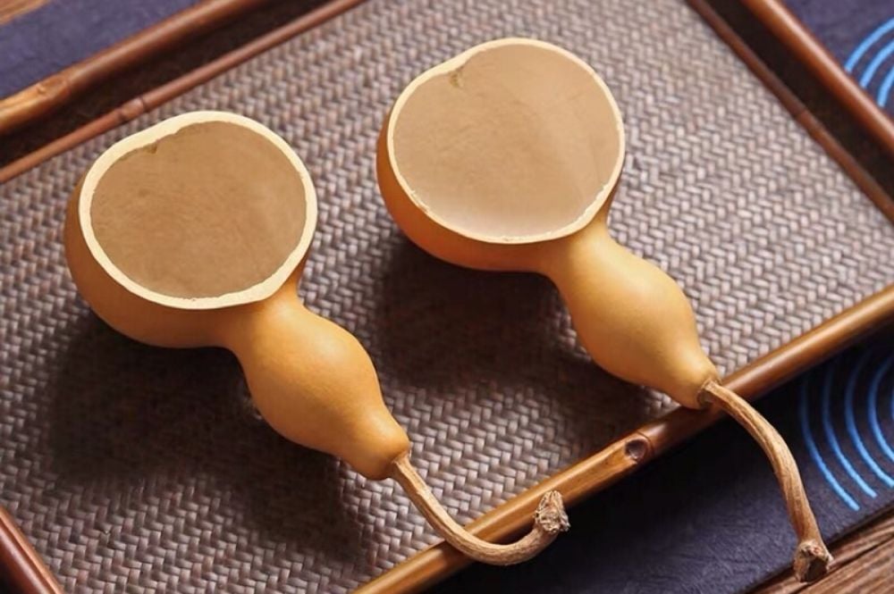 Hình ảnh hồ lô đắng tượng trưng nghi lễ Hợp cẩn nhi dận thời nhà Chu