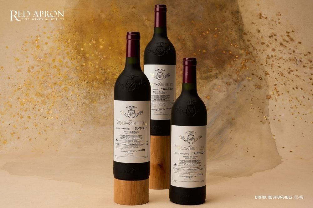 Chai Vega Sicilia Único Reserva Especial phiên bản giới hạn dành cho nhà sưu tầm