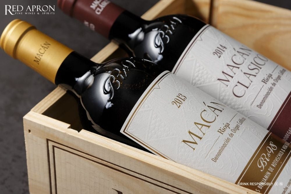 Chai Macán Rioja hợp tác giữa Vega Sicilia và Benjamin de Rothschild