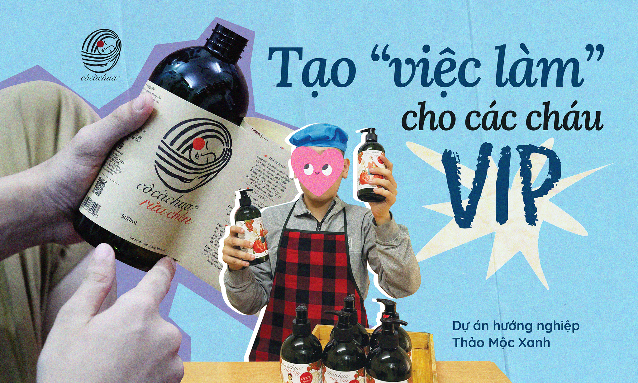 Tạo việc làm cho các cháu rối loạn phát triển phổ tự kỷ (Một dự án hướng nghiệp của Thảo Mộc Xanh)