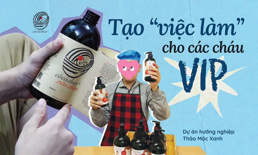 Tạo việc làm cho các cháu rối loạn phát triển phổ tự kỷ (Một dự án hướng nghiệp của Thảo Mộc Xanh)