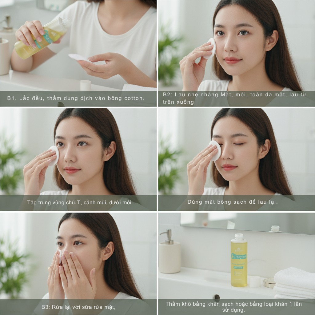 Nước tẩy trang Oroxylum Purifying Micellar Water Doctor Care – Dịu nhẹ làm sạch sâu, cho da dầu mụn và da nhạy cảm (200ml)