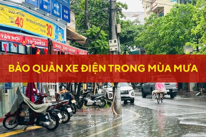 Cách Sử Dụng Và Bảo Quản Xe Điện Trong Mùa Mưa