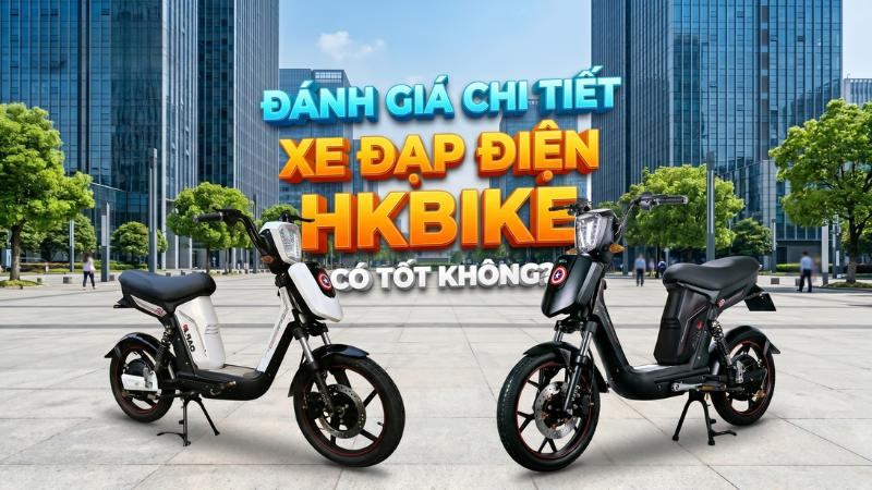 Đánh Giá Xe Đạp Điện HKBike (PEGA) Chi Tiết: Xe Có Tốt Không?