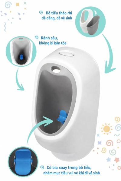 Tại sao bé né tránh đi vệ sinh trong bồn cầu?
