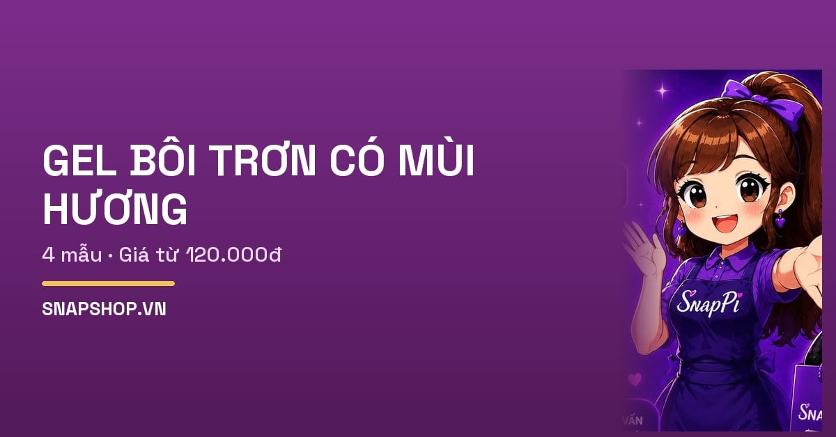 Gel Bôi Trơn Có Mùi Hương