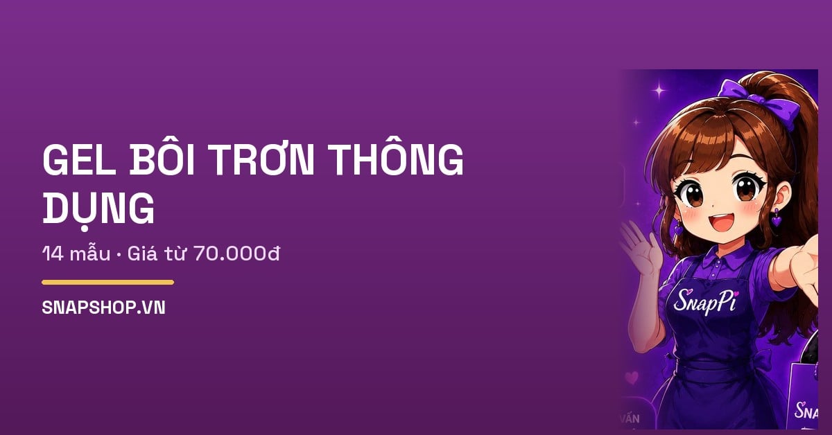 Gel Bôi Trơn Thông Dụng