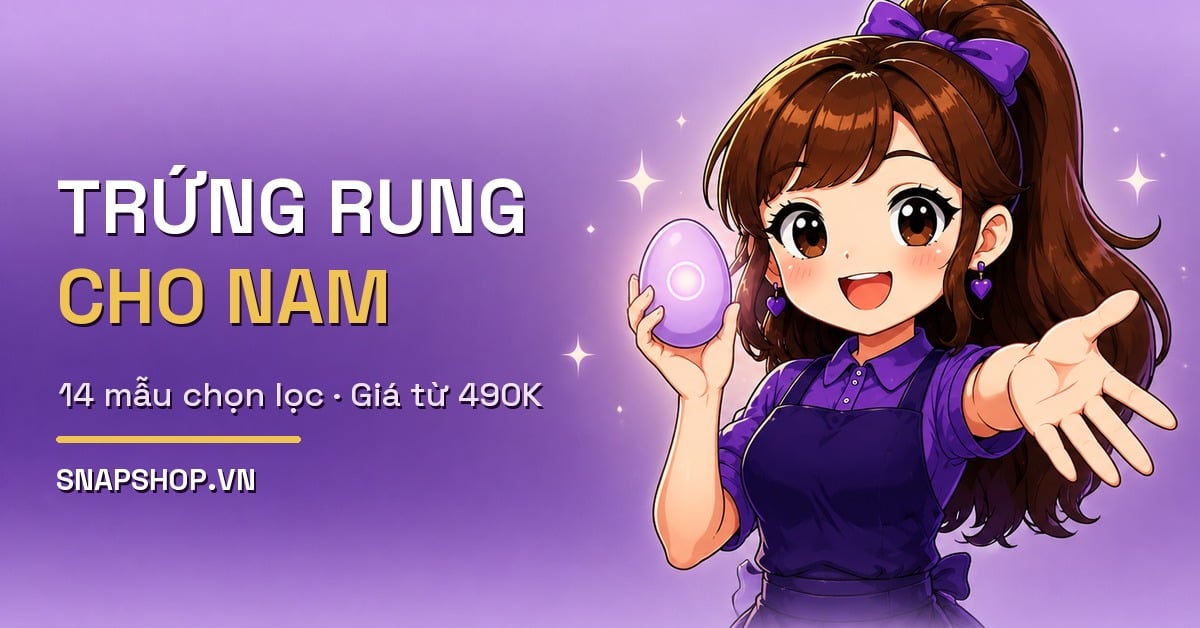 Trứng Rung Dành Cho Nam