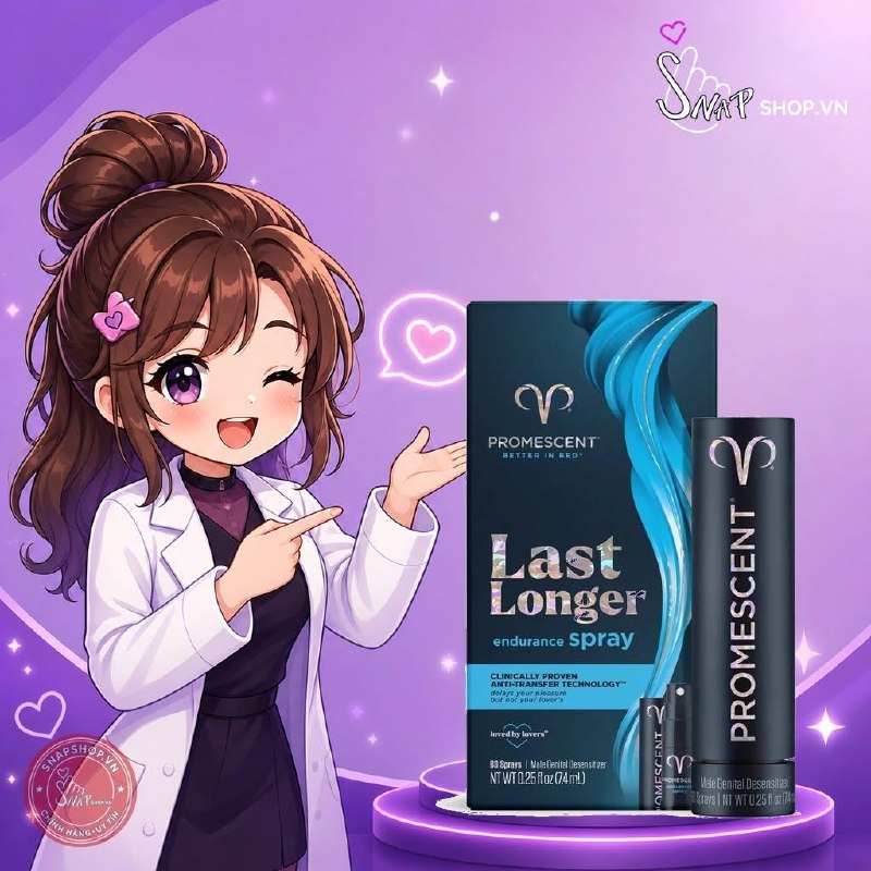 Xịt kéo dài chính hãng tại Snapshop: Promescent, Drywell, Eros, Dynamo