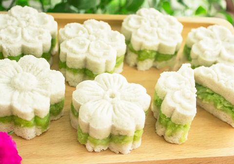 2 Cách làm bánh in bột nếp và nhân đậu xanh bùi ngọt