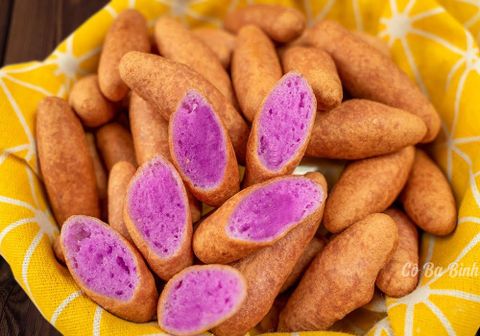 Cách làm bánh khoai mỡ chiên vàng giòn hấp dẫn tại nhà