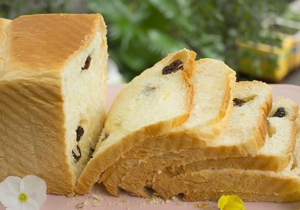 Cách làm bánh mì sandwich nho khô mềm thơm ngon tại nhà