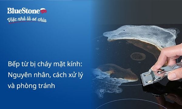 Bếp từ bị cháy mặt kính: Nguyên nhân, cách xử lý và phòng tránh