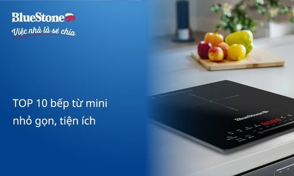 TOP 10 bếp từ mini nhỏ gọn, tiết kiệm, tiện lợi cho mọi không gian
