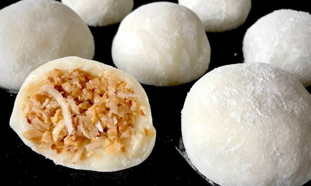 Cách làm bánh bao chỉ mềm dẻo, nhân đậu phộng thơm béo