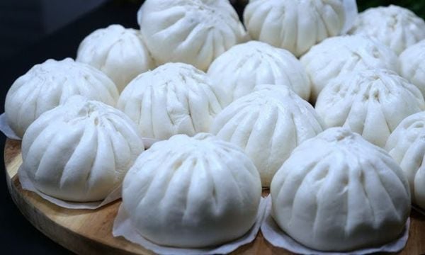 Cách làm bánh bao nhân thịt vỏ xốp mềm, trắng tinh