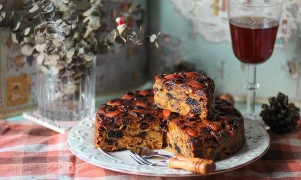 2 Cách làm bánh Christmas Fruit Cake (bánh hoa quả Giáng Sinh)