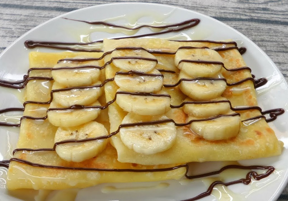 Cách làm bánh roti chuối Thái Lan thơm bùi, chuẩn vị