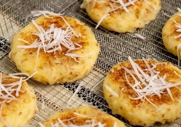 Cách làm bánh sắn cốt dừa bằng lò nướng thơm dậy mùi