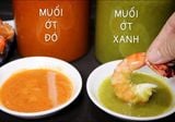 Cách làm muối ớt xanh, muối ớt đỏ chấm hải sản chuẩn vị