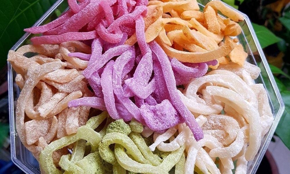 Hướng dẫn cách làm mứt dừa ngũ sắc cho ngày Tết