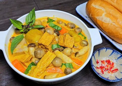 Công thức nấu cà ri chay thơm béo đậm vị kiểu truyền thống