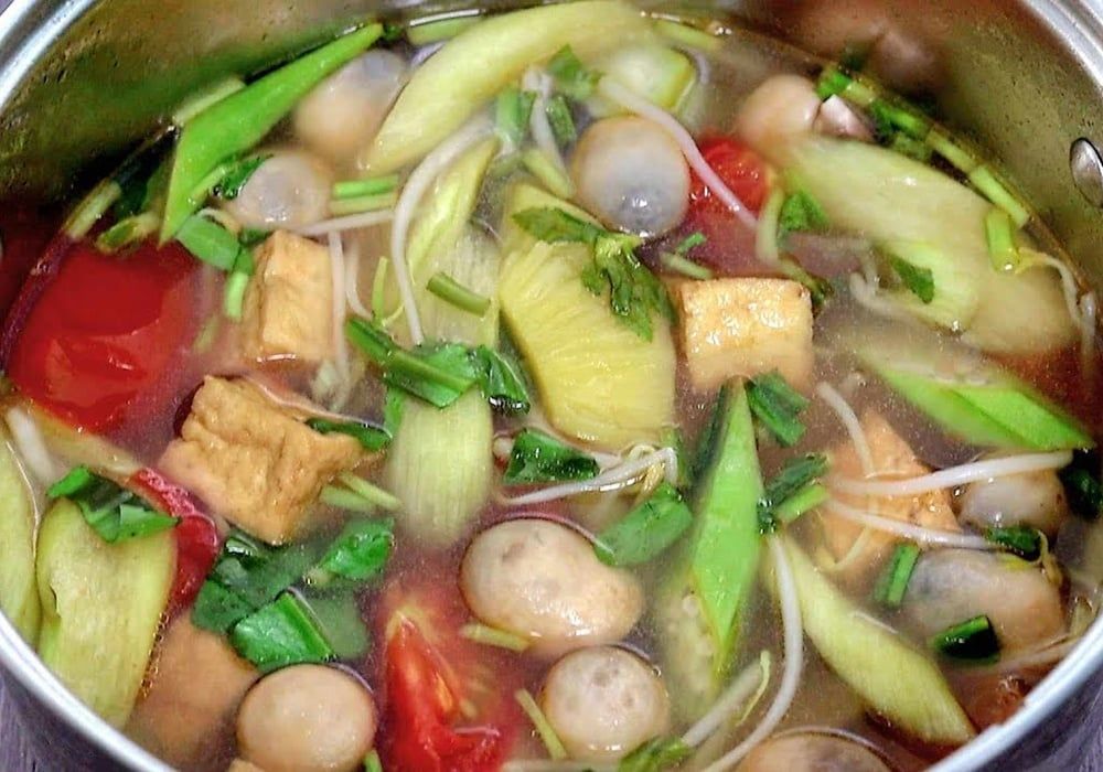 Cách nấu canh chua chay thanh mát, hấp dẫn cho ngày nóng