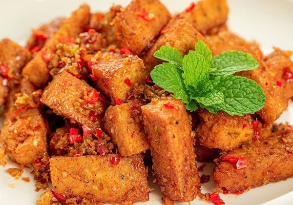 Cách làm đậu hũ kho sả ớt chay thơm cay, đậm vị, ăn cơm ngon