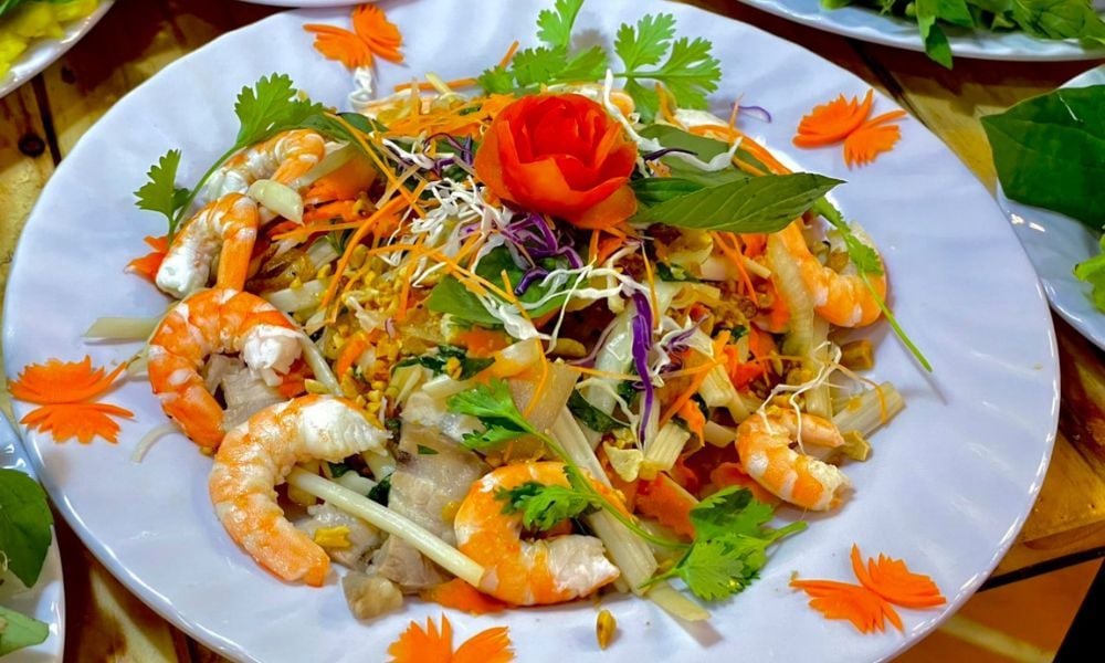 Hướng dẫn làm gỏi củ hủ dừa hải sản tươi giòn, chuẩn vị