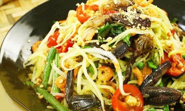 Cách làm gỏi xoài ba khía chua ngọt, chuẩn miền Tây