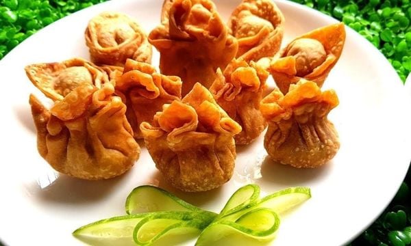 Cách làm hoành thánh chiên nhân hải sản giòn rụm