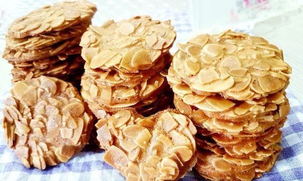 Cách làm bánh ngói hạnh nhân keto giòn béo, ít carb