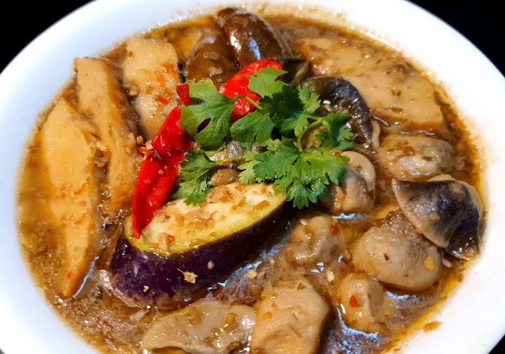 Cách làm mắm kho chay đậm đà, thơm ngon cho mâm cơm ngày rằm